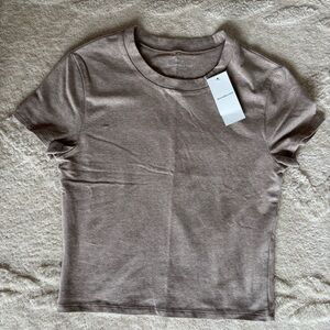 Abercrombie & Fitch Beige Tee